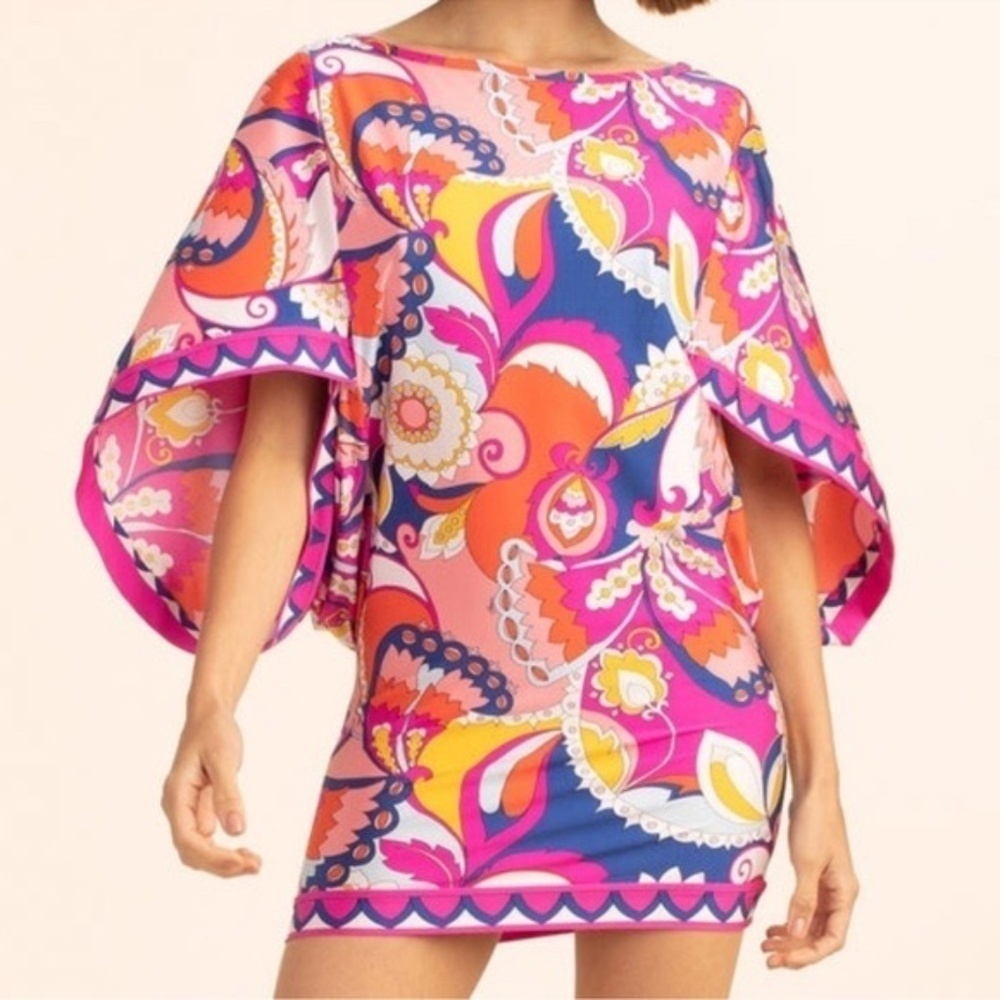 TRINA TURK Sevilla Tunic Swim Beach Coverup - Picture 2 of 10